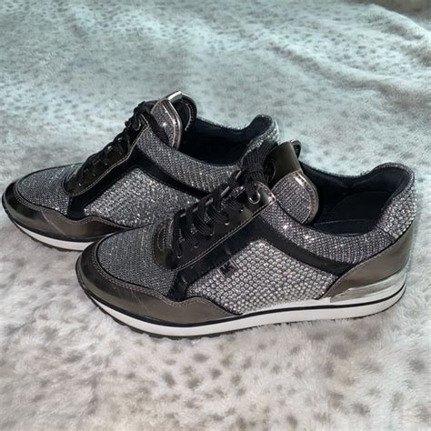 michael kors maddy trainer gunmetal